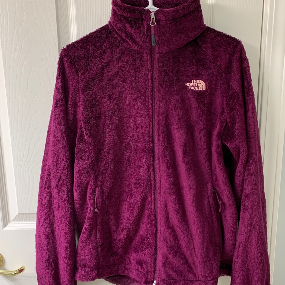 North Face Women’s Fuzzy Soft Zip Up Jacket